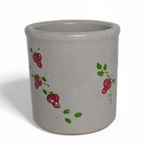 RRP Roseville Pottery Strawberry Crock Small